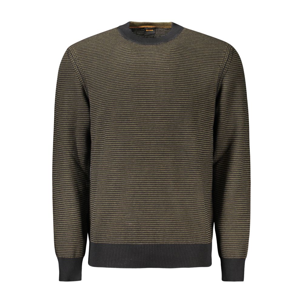 Hugo Boss Black Cotton Sweater