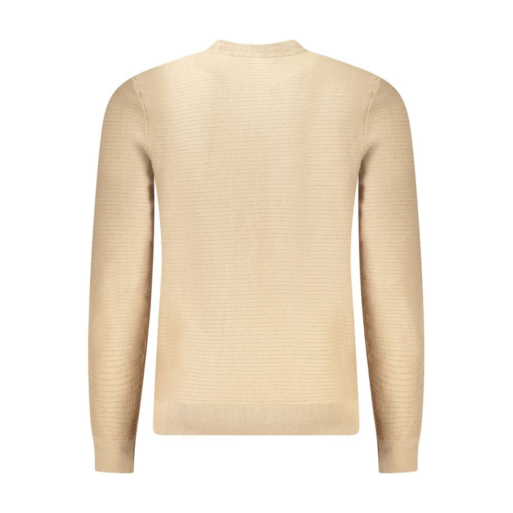 Hugo Boss Beige Cotton Sweater