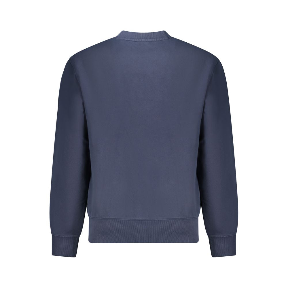 Hugo Boss Blue Cotton Sweater