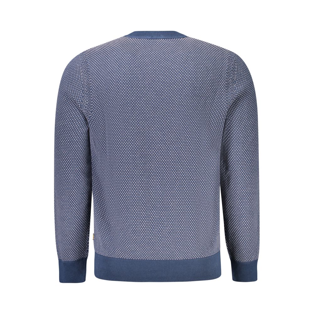 Hugo Boss Blue Cotton Sweater