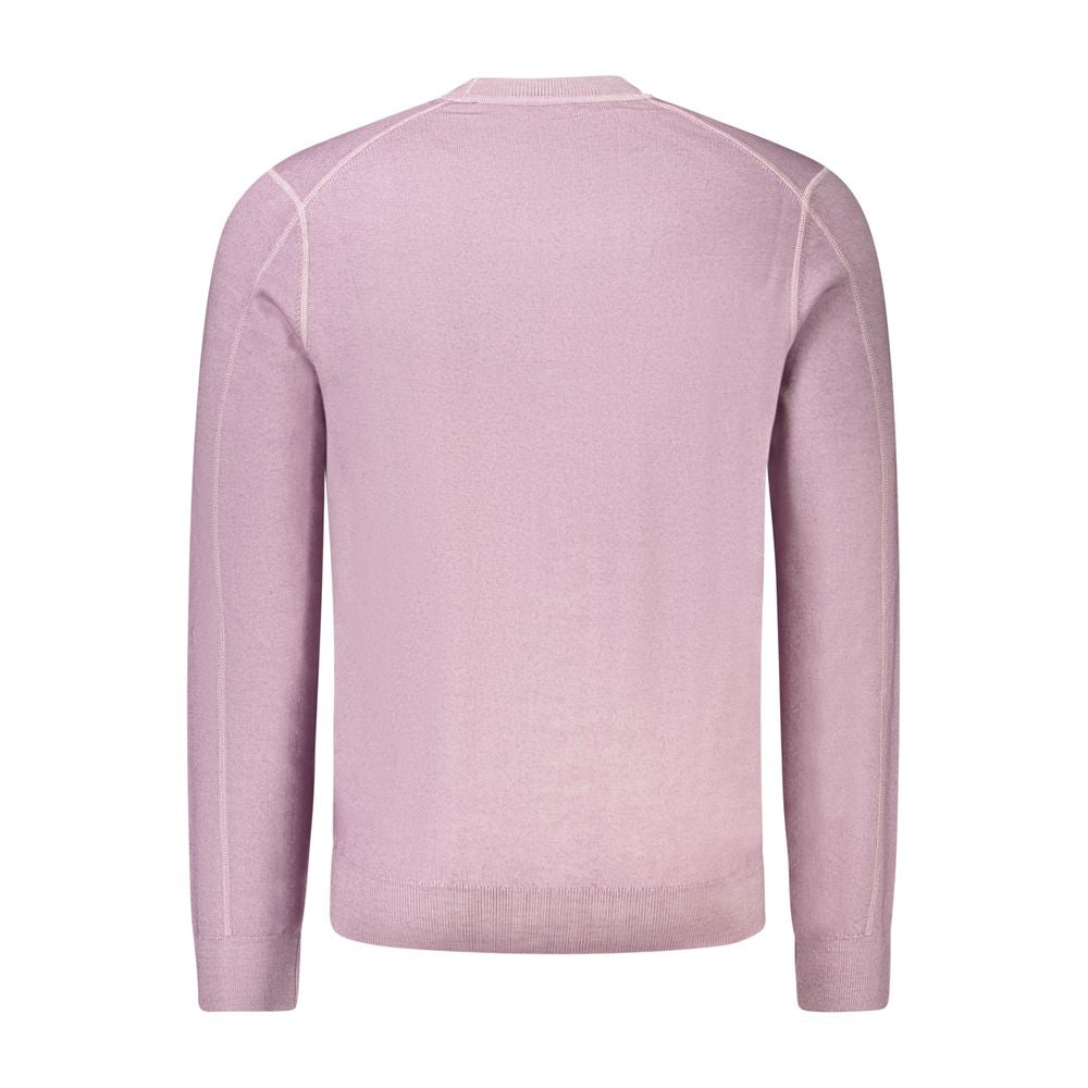 Hugo Boss Purple Wool Sweater