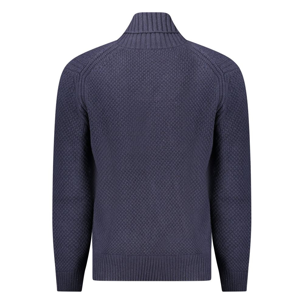 Hugo Boss Blue Wool Sweater