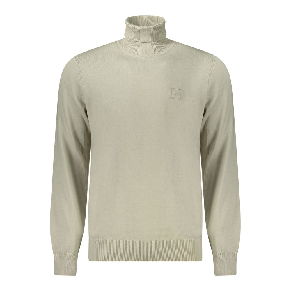 Hugo Boss Beige Cotton Sweater