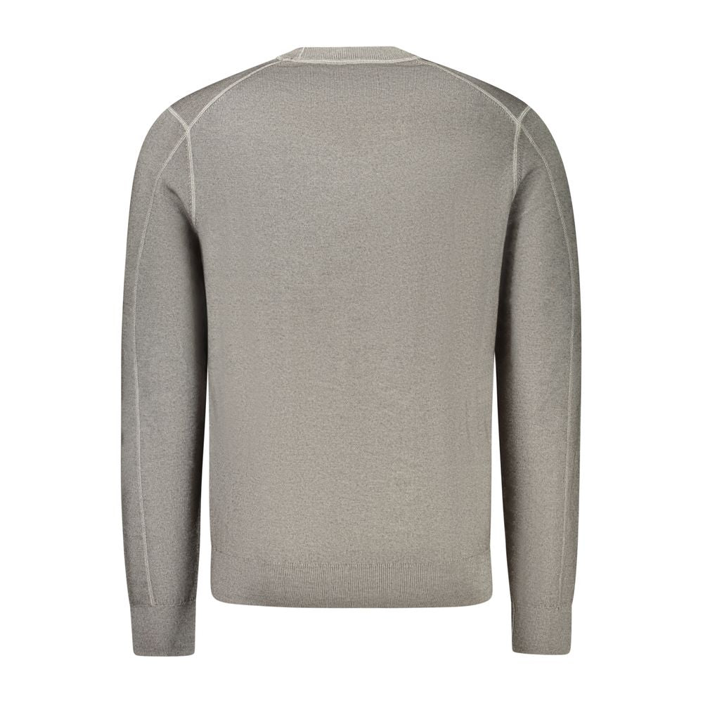 Hugo Boss Gray Wool Sweater