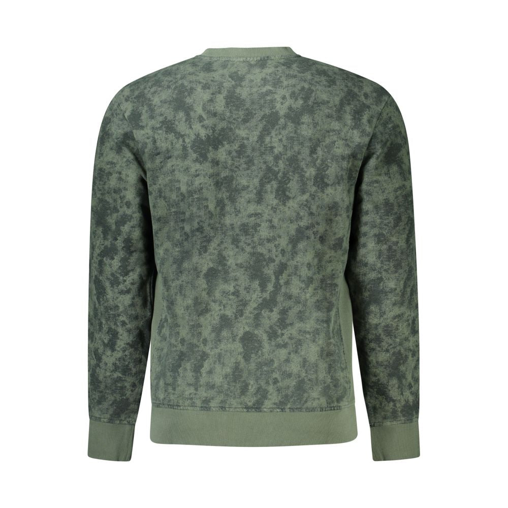 Hugo Boss Green Cotton Sweater