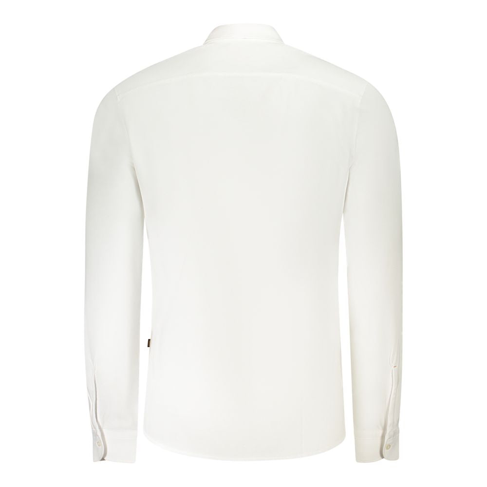 Hugo Boss White Cotton Shirt