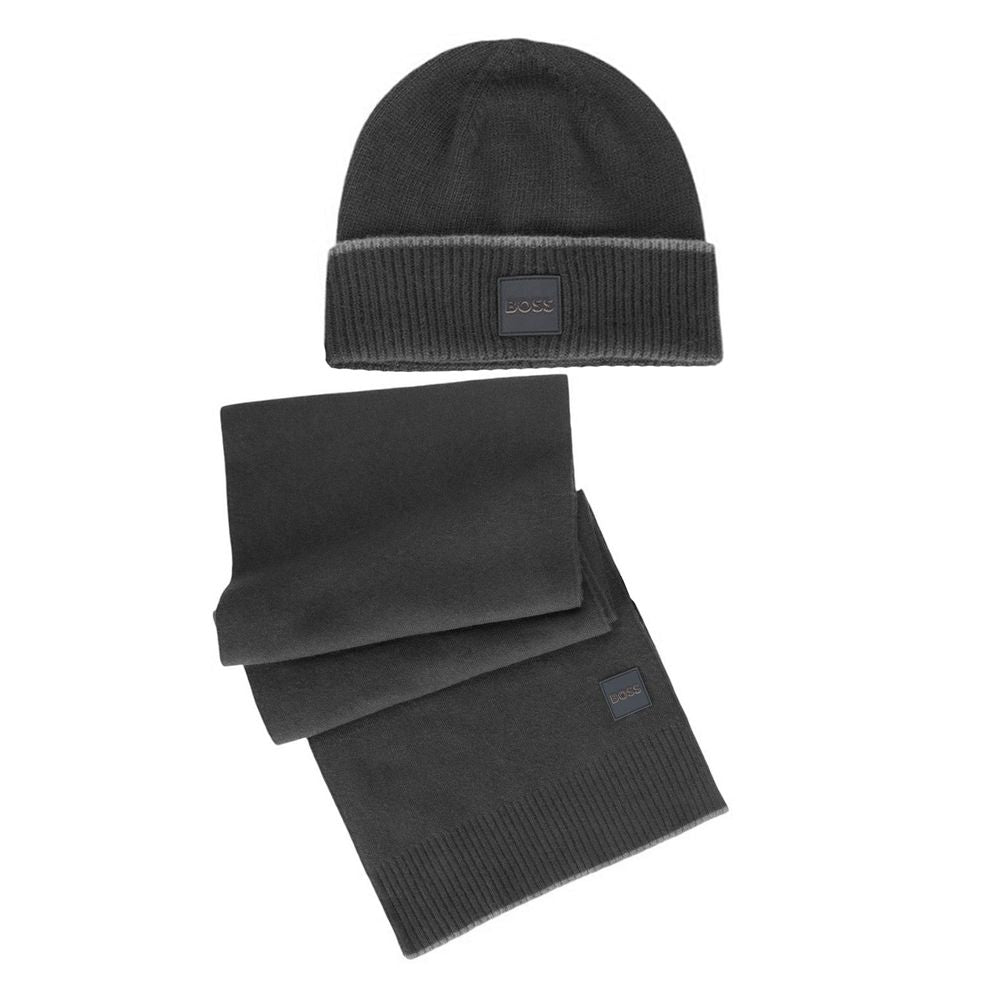 Hugo Boss Black Wool Hats & Cap