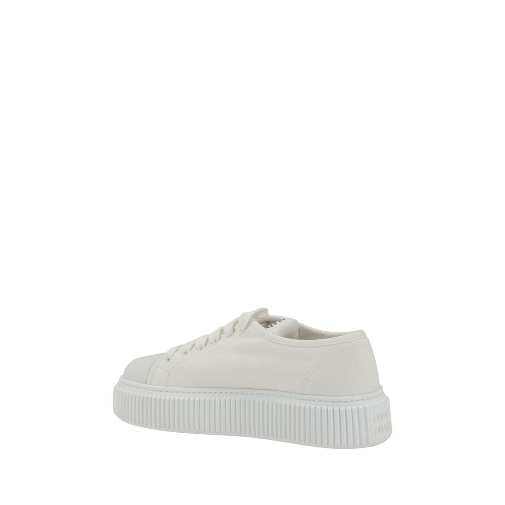 Miu Miu Cotton Sneakers