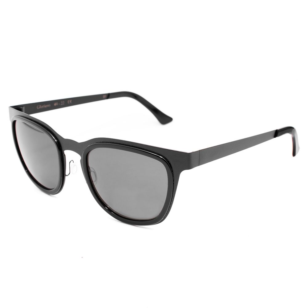 LGR Black Stainless Steel Sunglasses