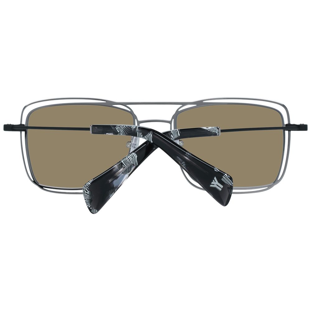 Yohji Yamamoto Black Men Sunglasses