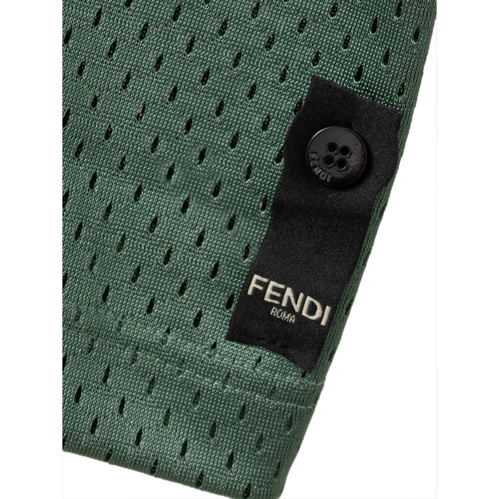 Fendi Multicolor 67 Cotton Polo Shirt