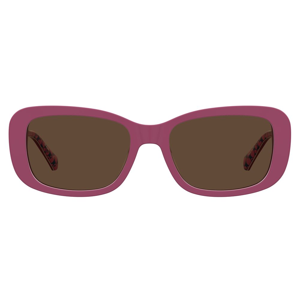 Love Moschino Fuchsia Acetate Sunglasses