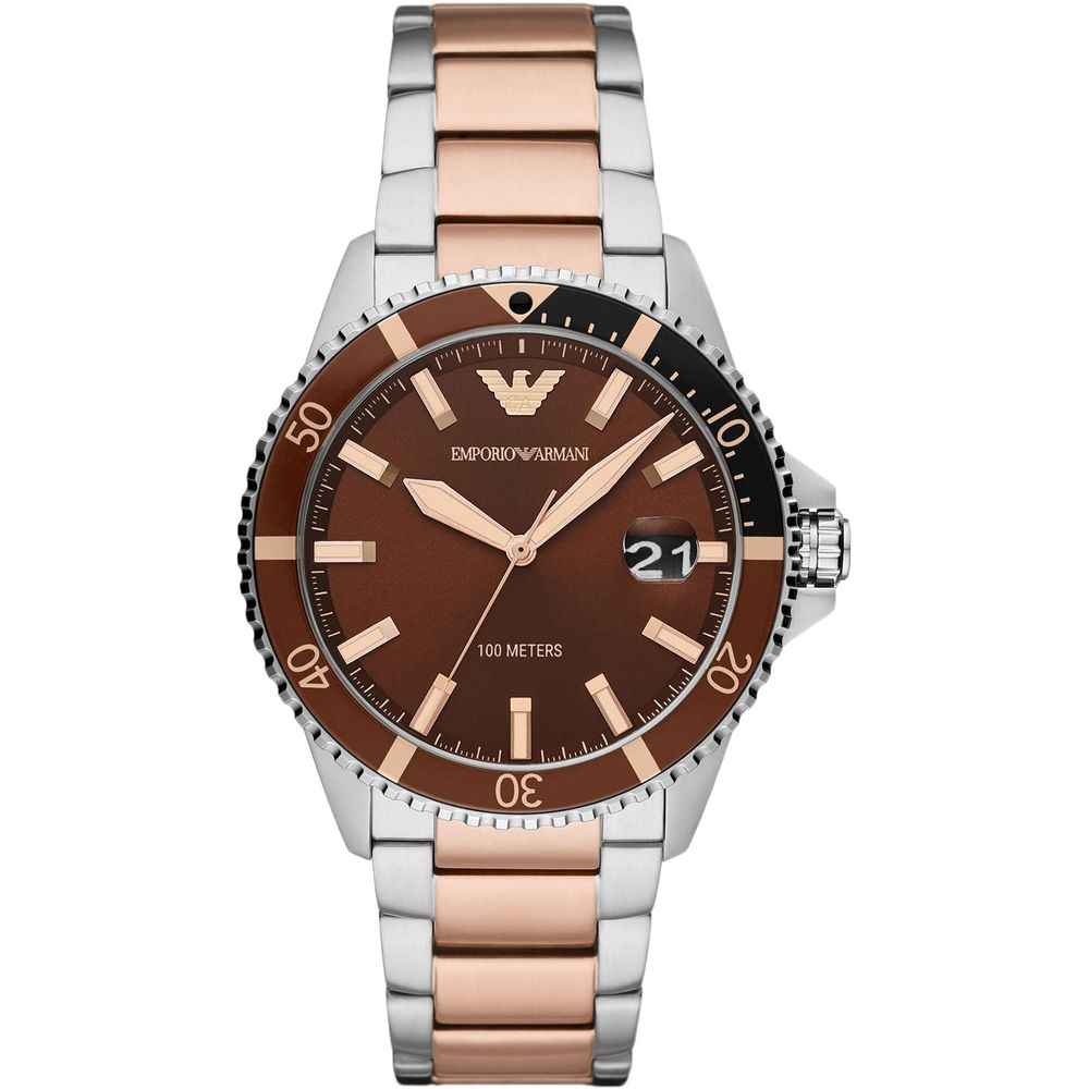 Emporio Armani Multicolor Stainless Steel Watch