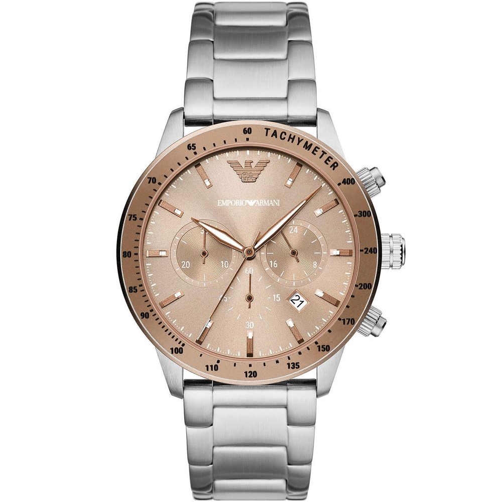 Emporio Armani Silver Stainless Steel Watch