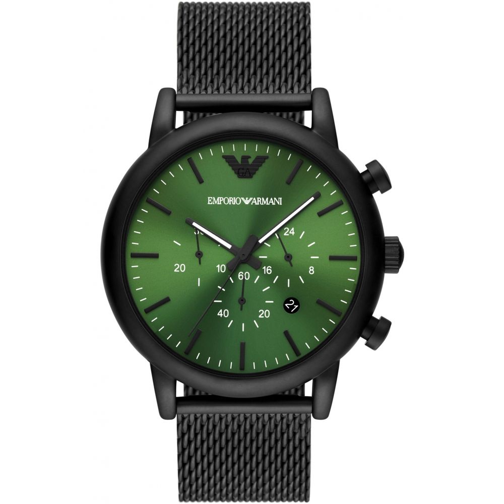 Emporio Armani Black Metal Watch