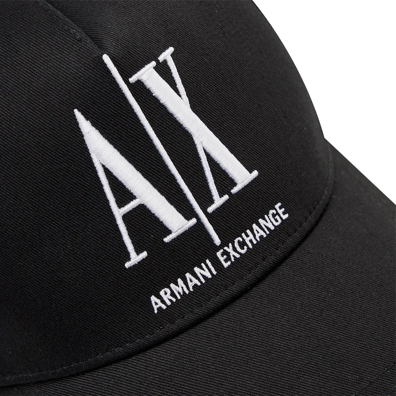 Шапка с козирка в черно Armani Exchange 944170 1A170 00121 нова колекция