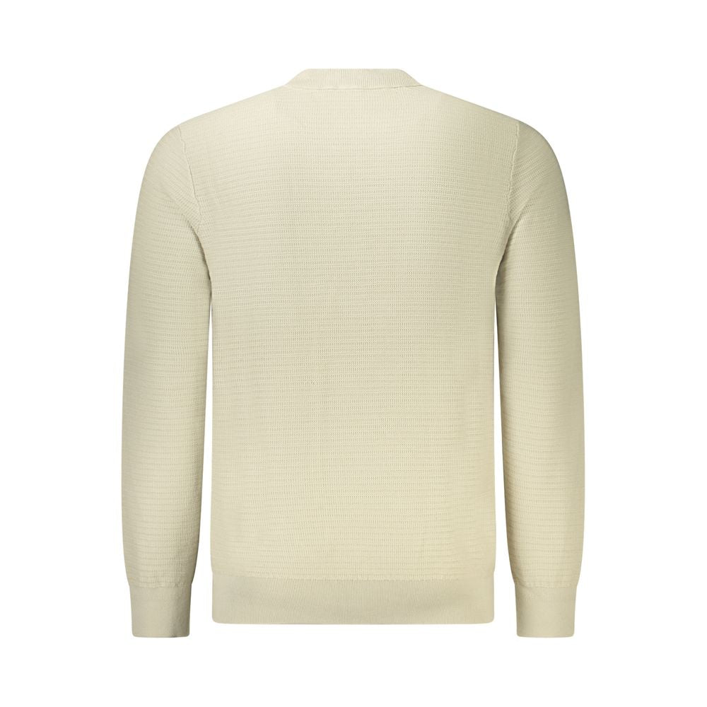 Hugo Boss Beige Cotton Sweater