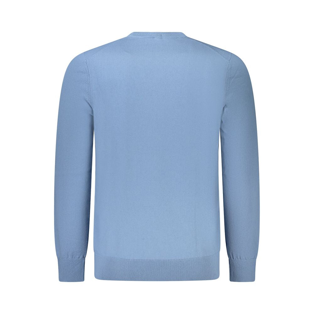 Hugo Boss Light Blue Cotton Sweater