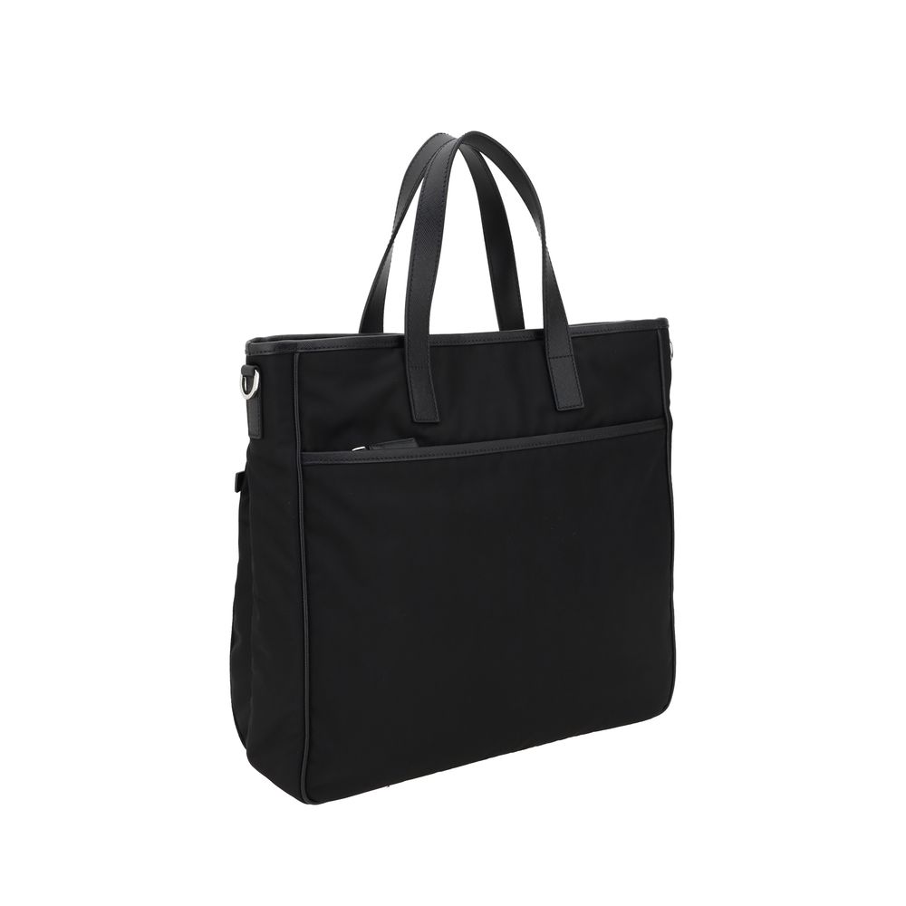 Prada Logoed Tote Bag