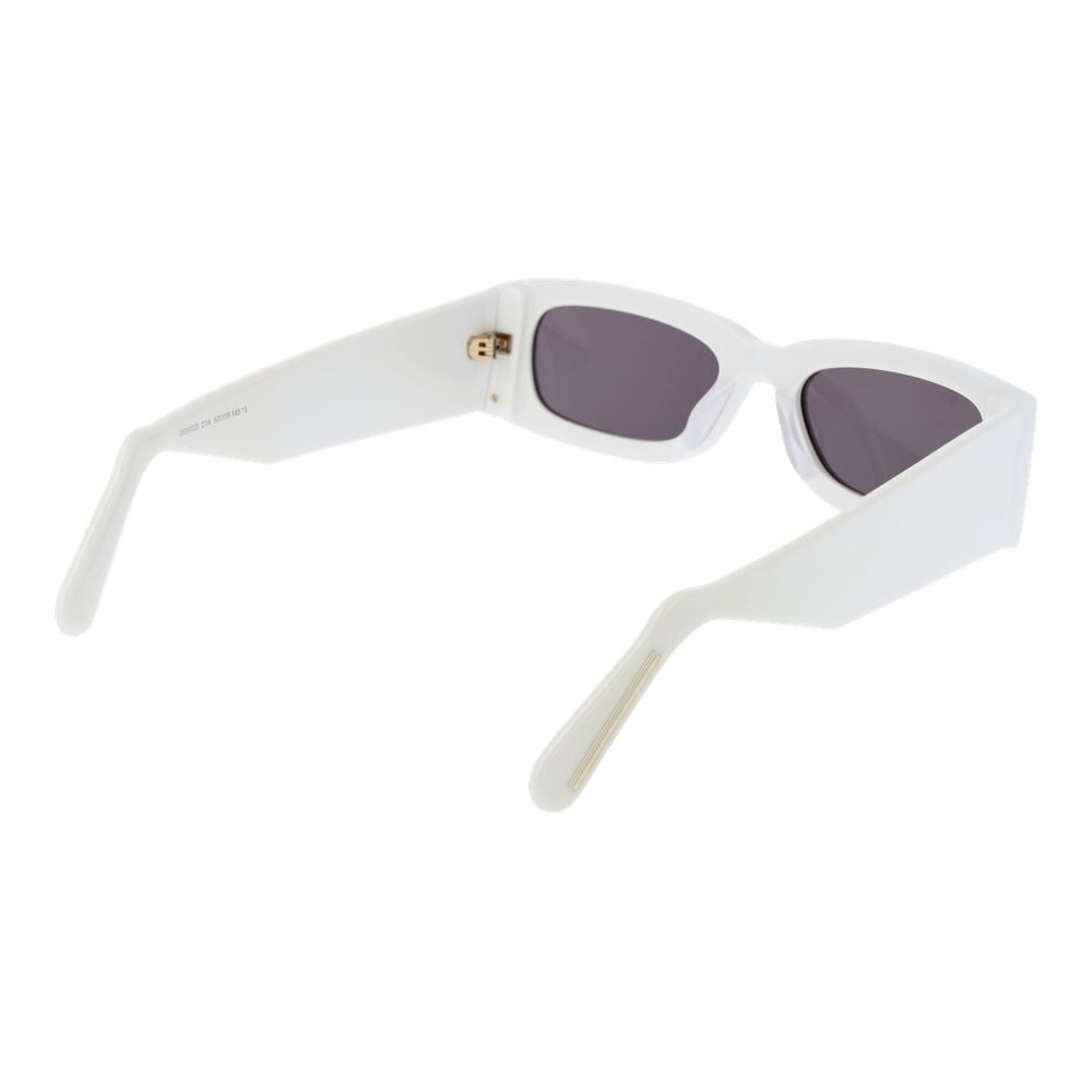 GCDS White Unisex Sunglasses