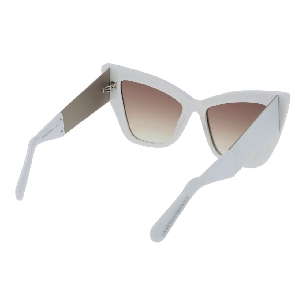 GCDS White Women Sunglasses