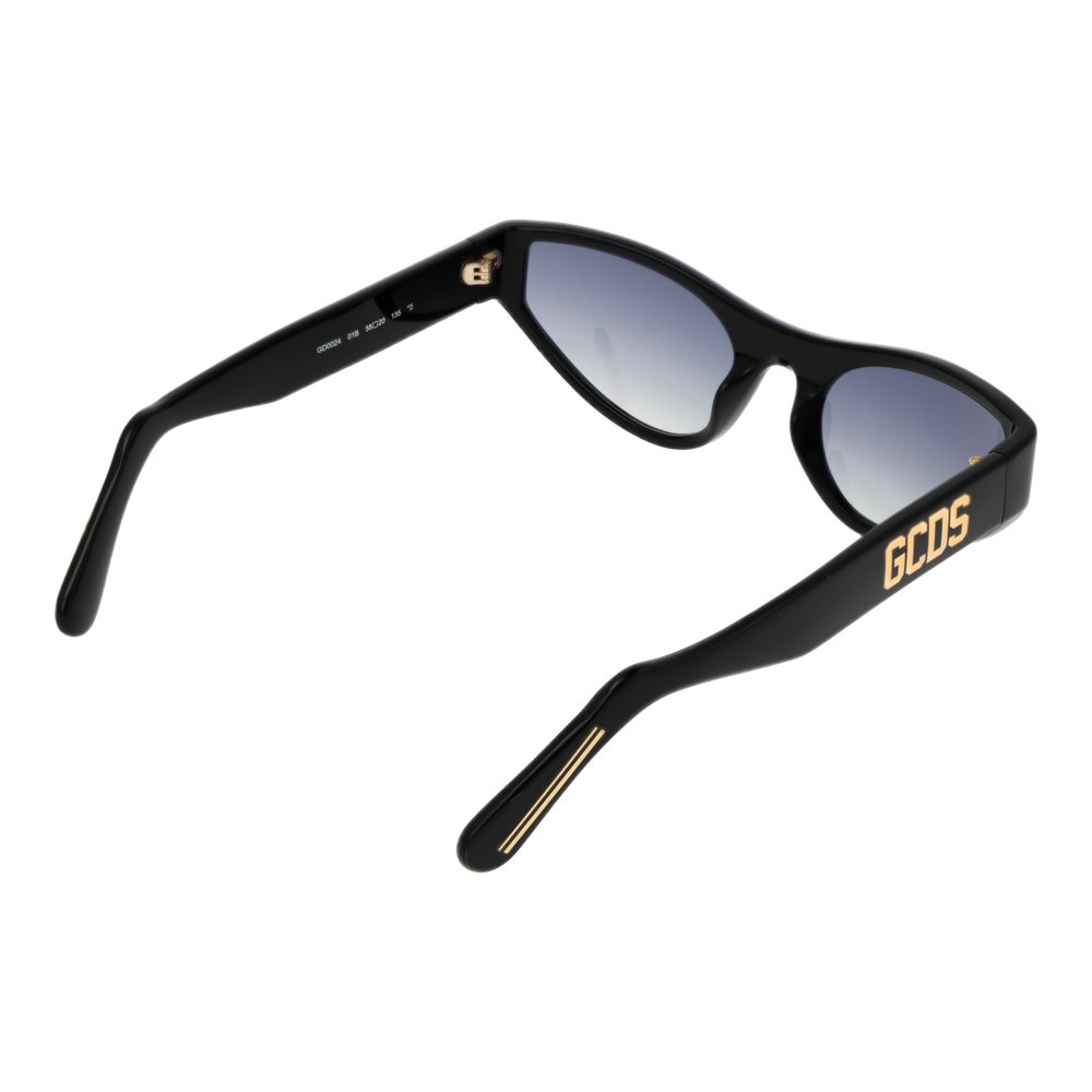 GCDS Black Unisex Sunglasses