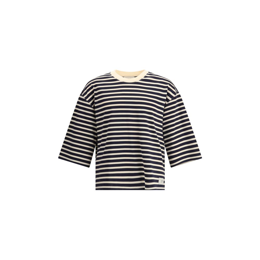 Ami Paris Striped oversized T-shirt