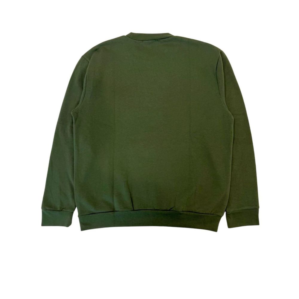 Cavalli Class Green Polyester Sweater