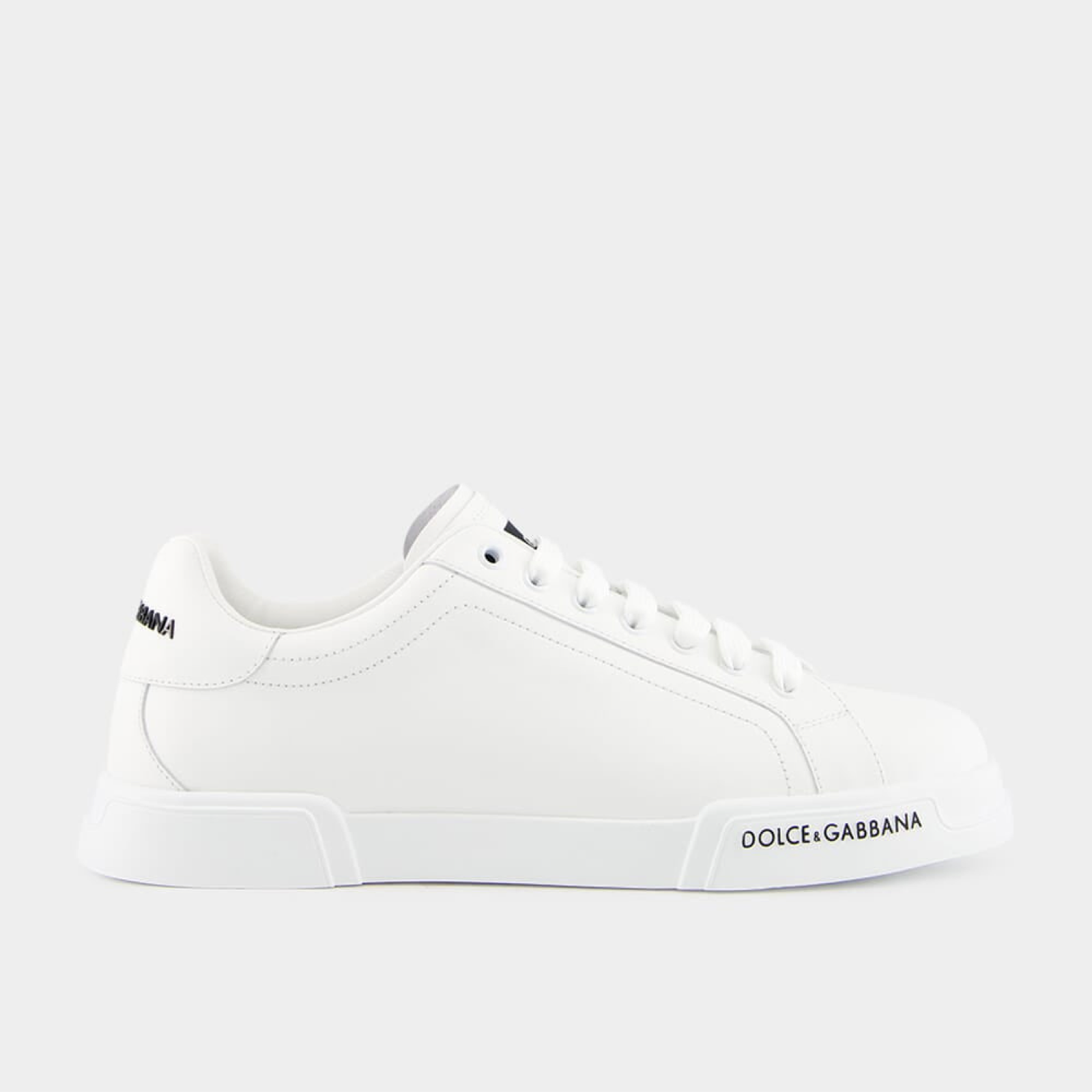 Мъжки бели маратонки Dolce & Gabbana Portofino Men Sneakers