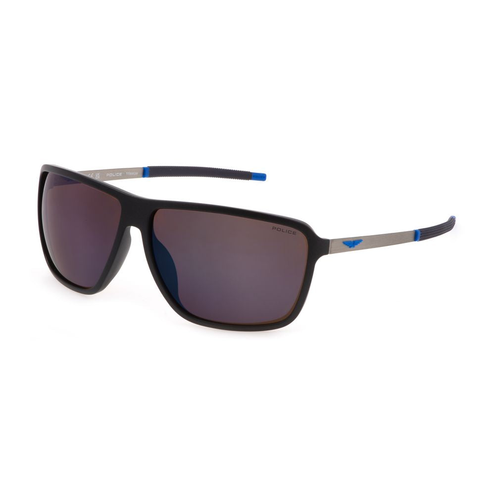 Police Gray Plastic Sunglasses