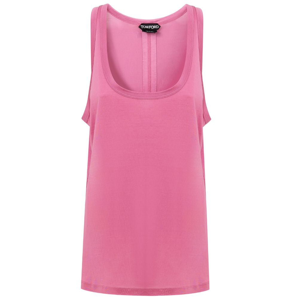 Tom Ford Pink Silk Tops & T-Shirt