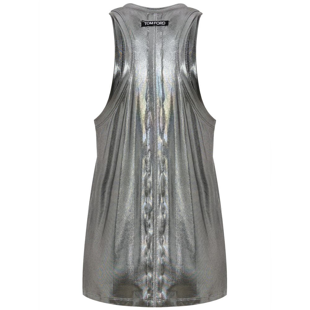 Tom Ford Silver Viscose Tops & T-Shirt