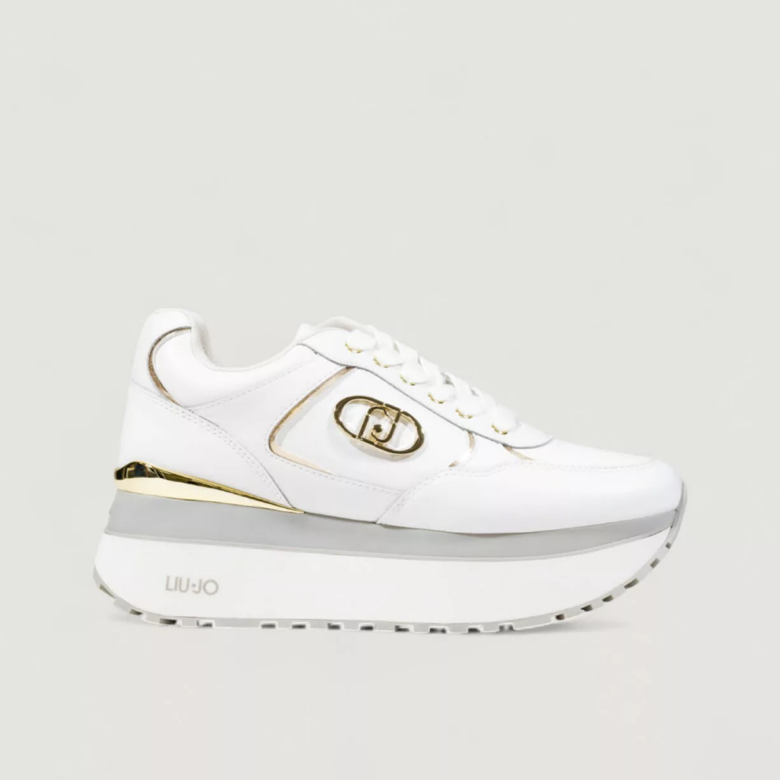 Дамски бели маратонки Liu Jo Women Sneakers BF5011P0102 Lateral View