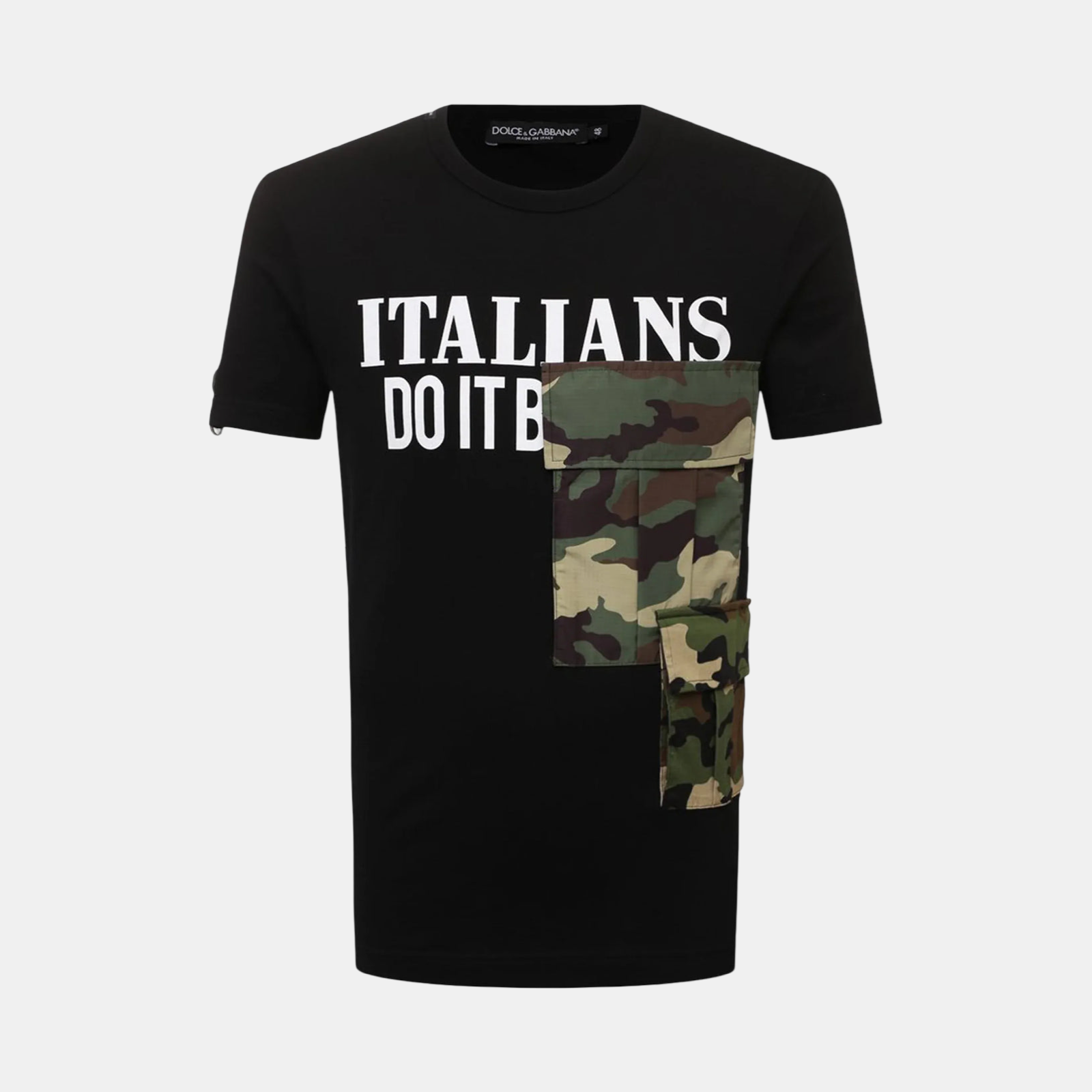 Dolce & Gabbana Camouflage Graphic T-shirt