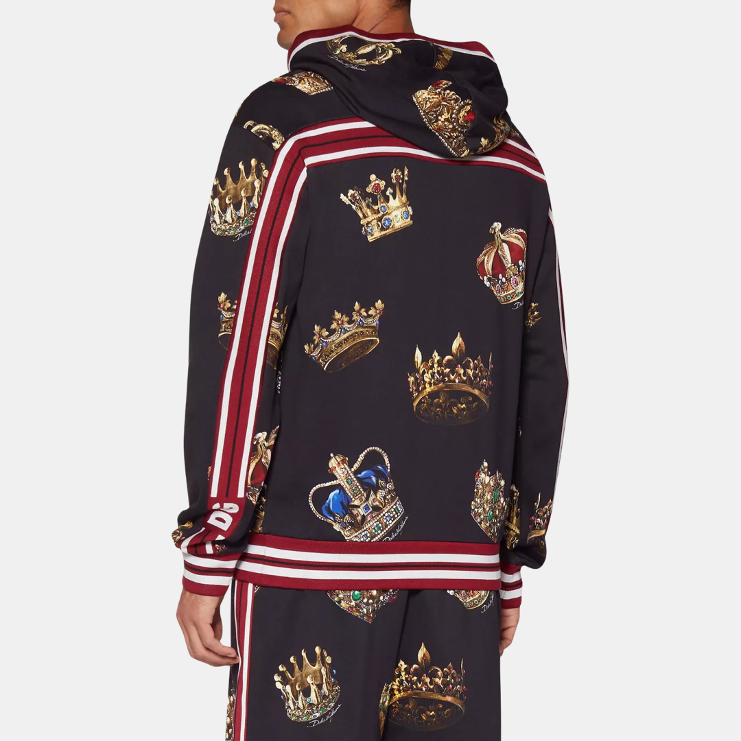 Мъжко худи Dolce & Gabbana Multicolor Crown Men Hoodie