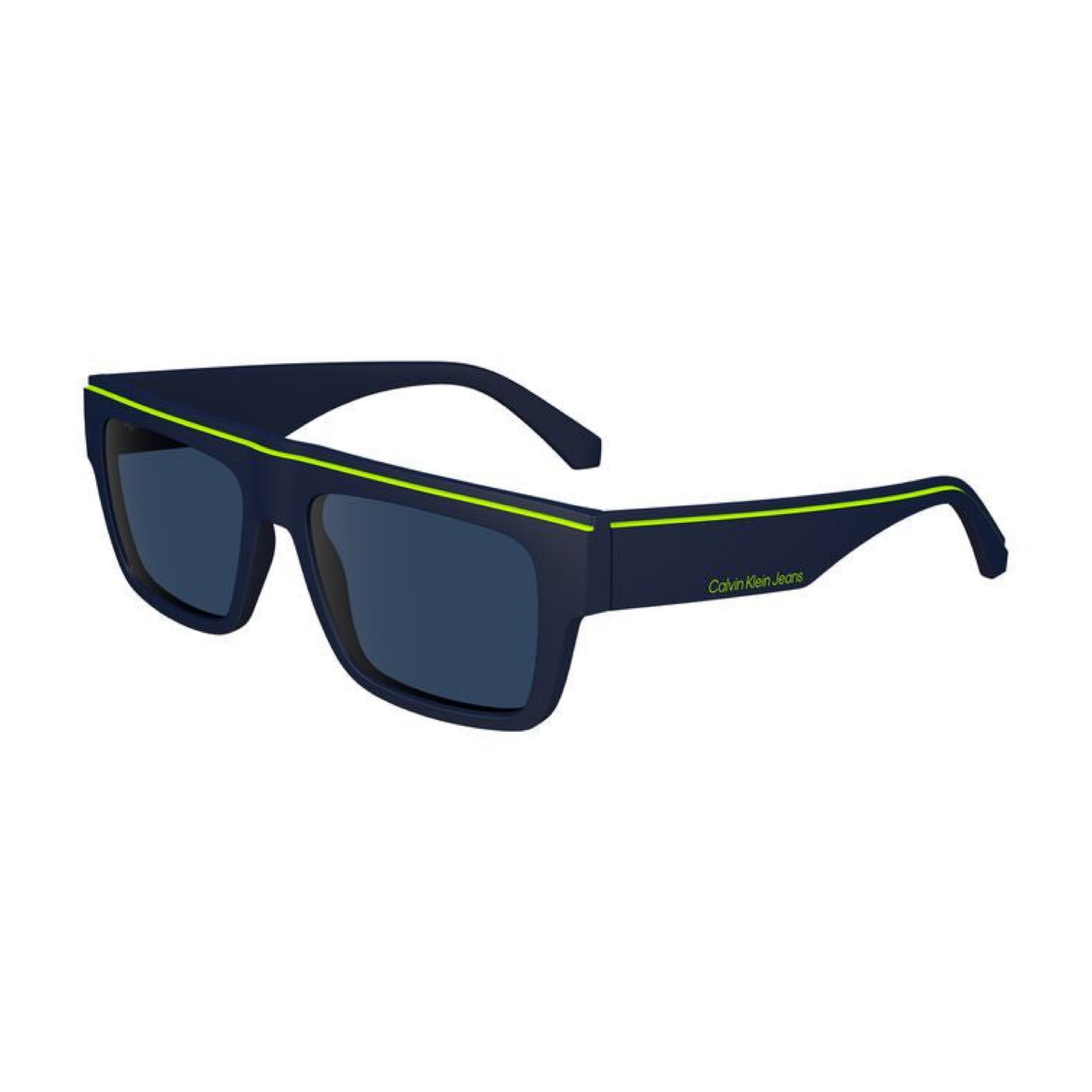 Calvin Klein Blue Plastic Men Sunglasses