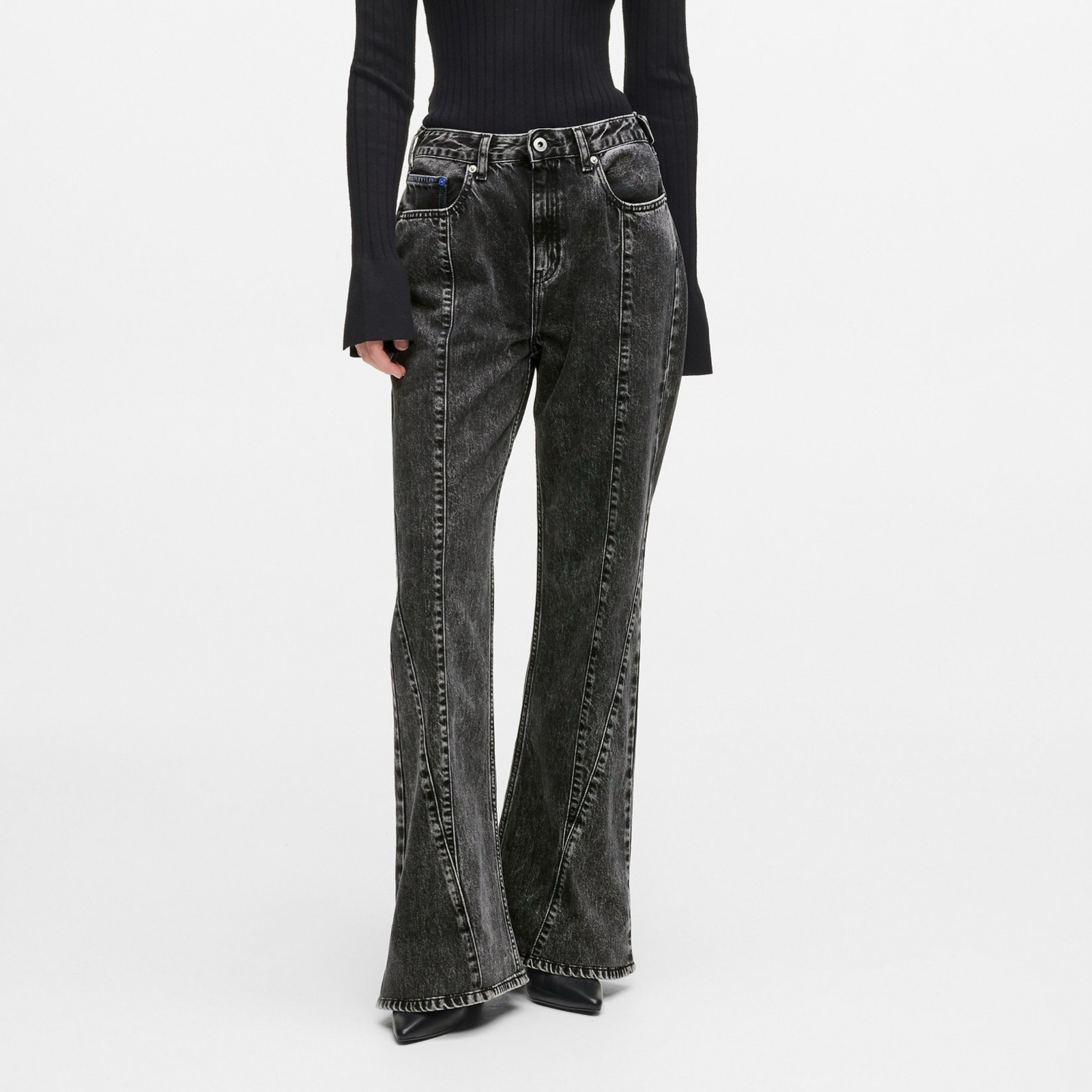 Дамски дънки Karl Lagerfeld Jeans Women Jeans B1W10083 1GD Front View