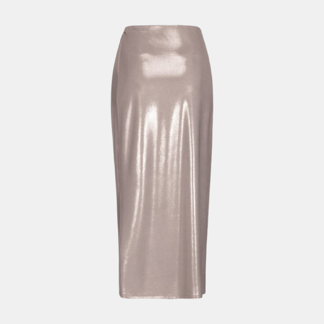 Дамска пола PINKO Beige Polyester Skirt