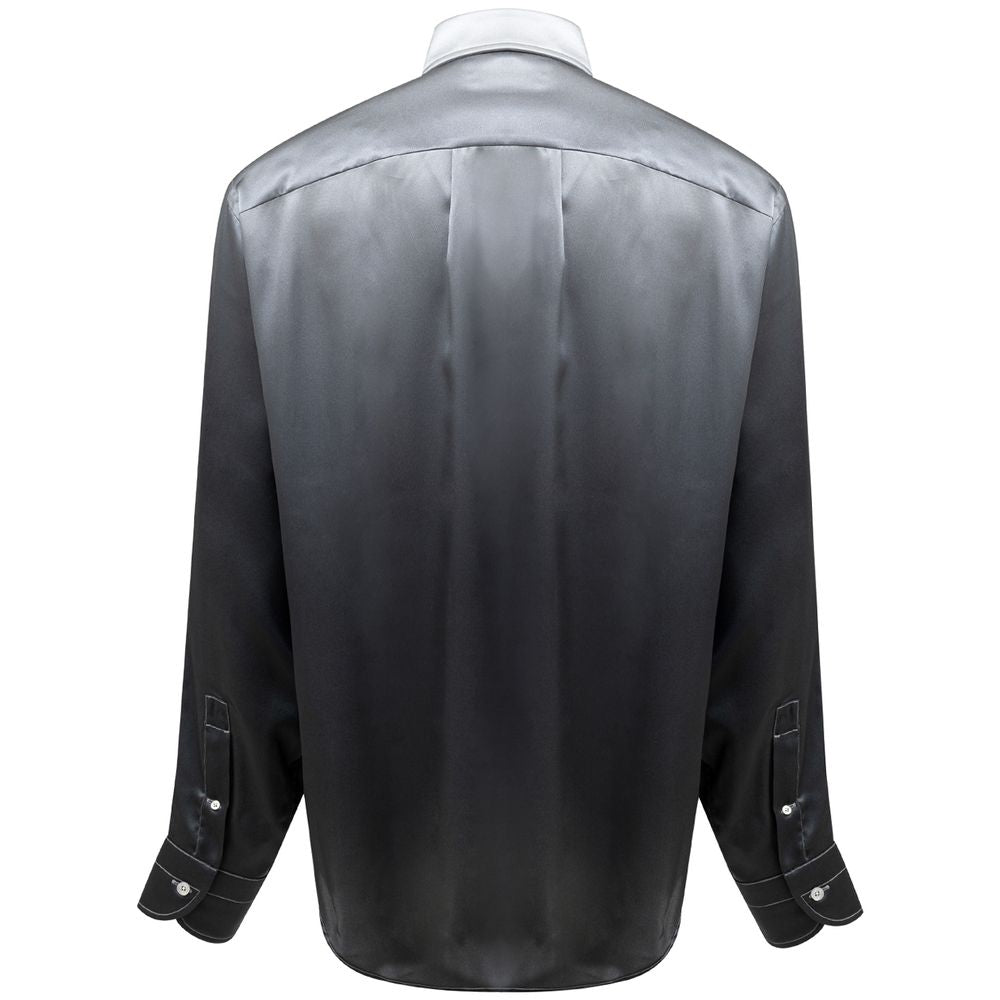 Tom Ford Gray Silk Shirt