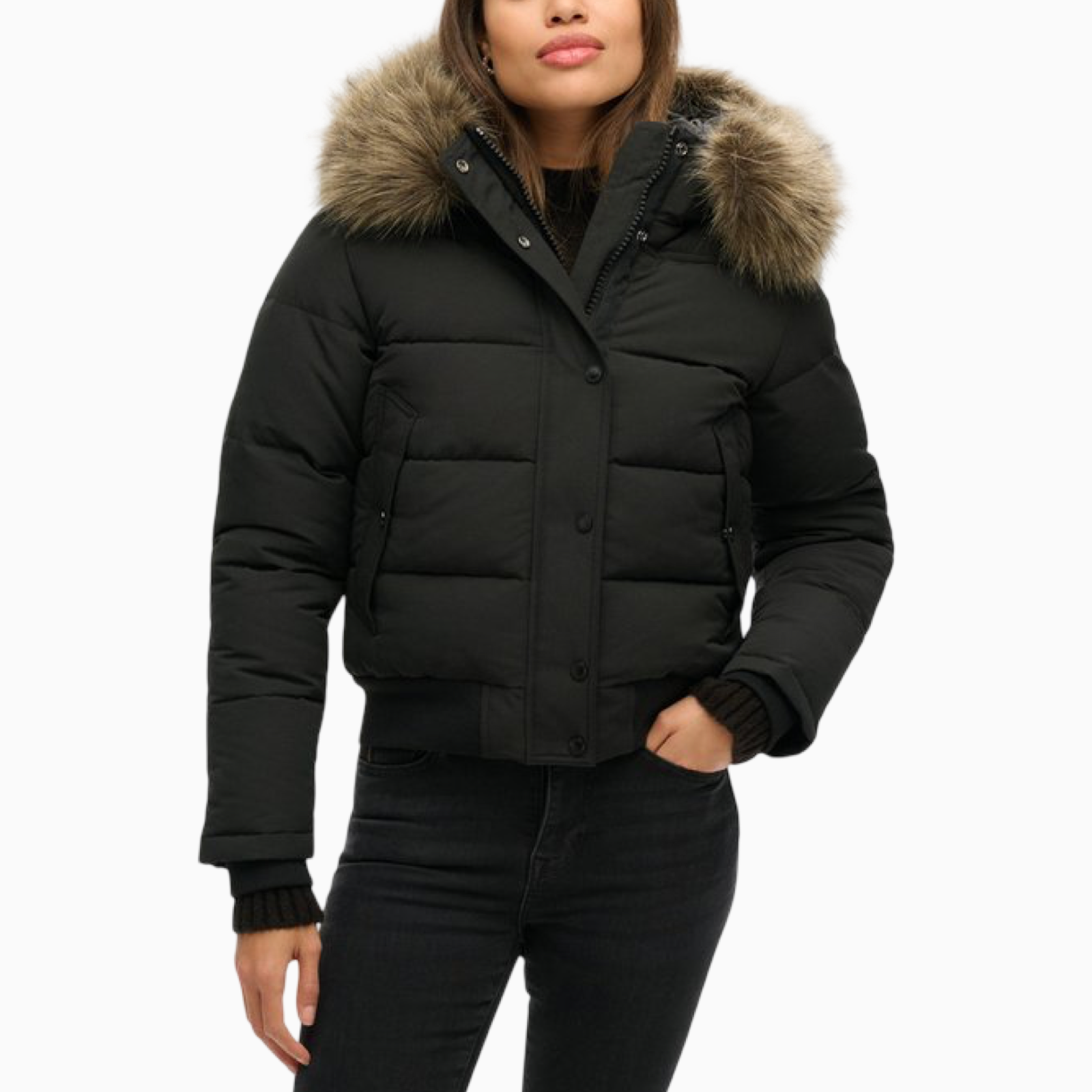 Дамско яке Superdry Women Jacket W5011785A Front View