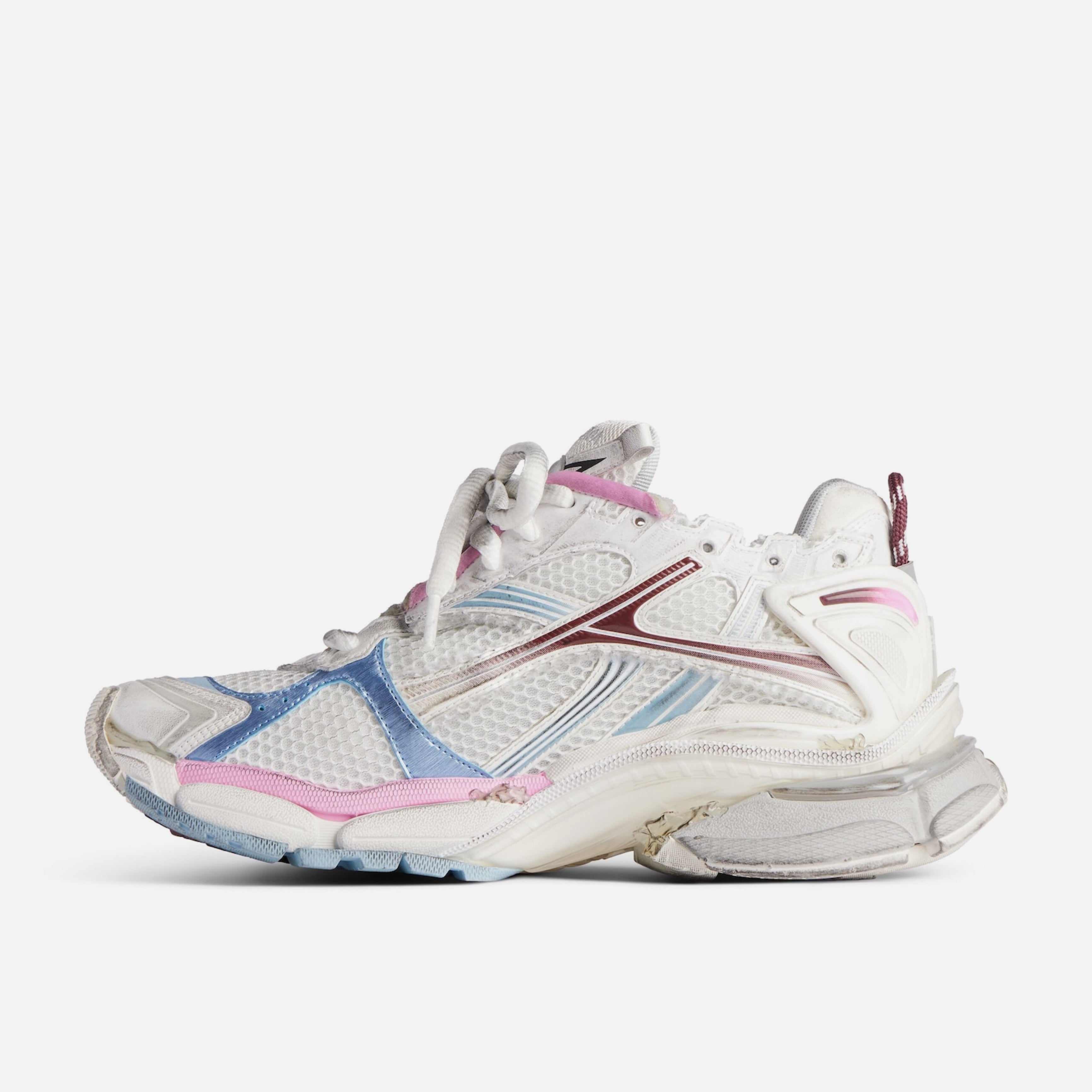 Дамски луксозни маратонки Women’s luxury sneakers Balenciaga Runner White/Brown/Blue/Pink/Grey Product ID: 772767WRUNG9245