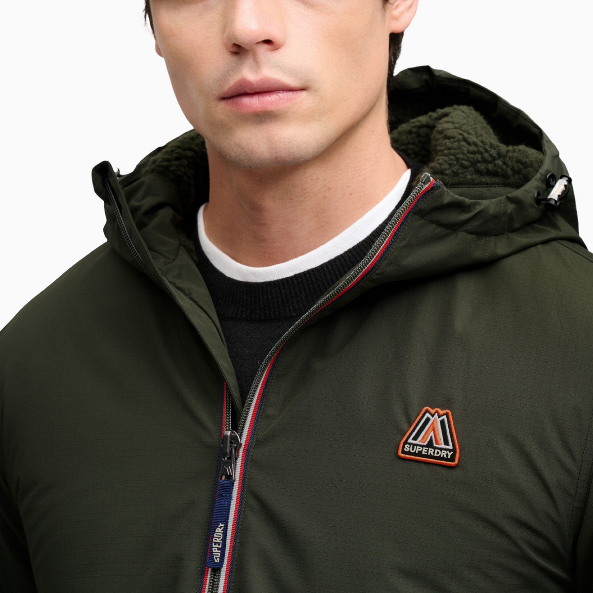 Мъжко яке Superdry Men Winter Tri Windbreaker Jacket M5012444A Close-Up
