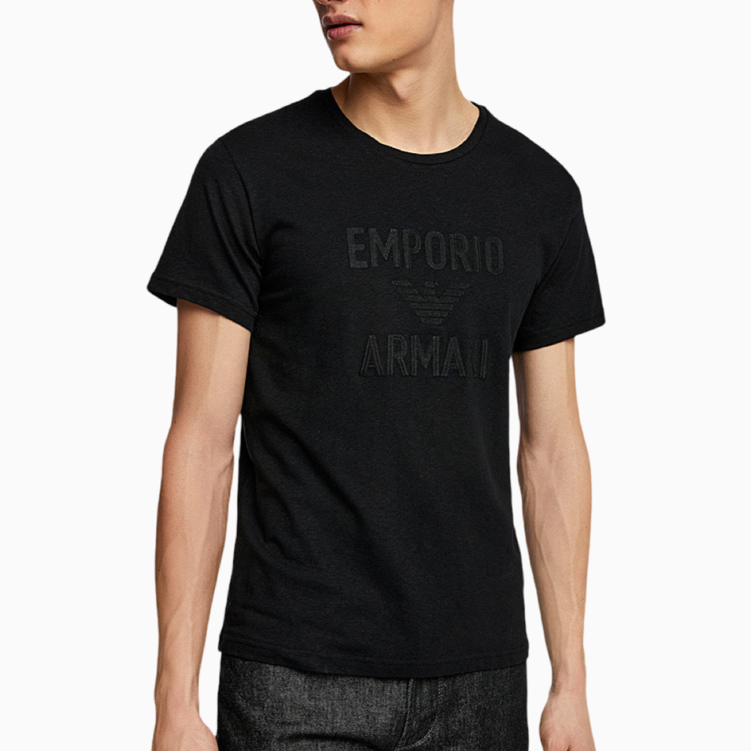 Мъжка тениска с лен Emporio Armani 211818 4R485