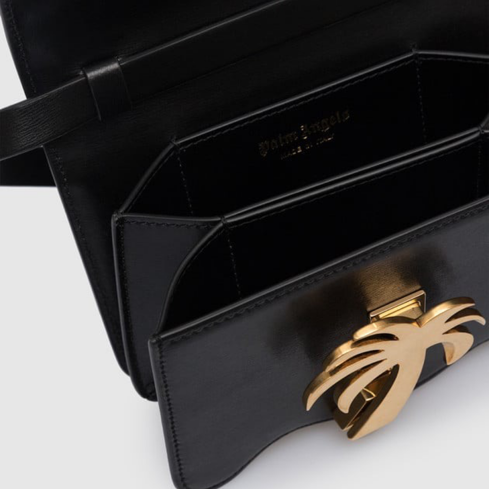 Дамска чанта Palm Angels Shoulder Bag PWNQ008F22LEA0011076 Inside View