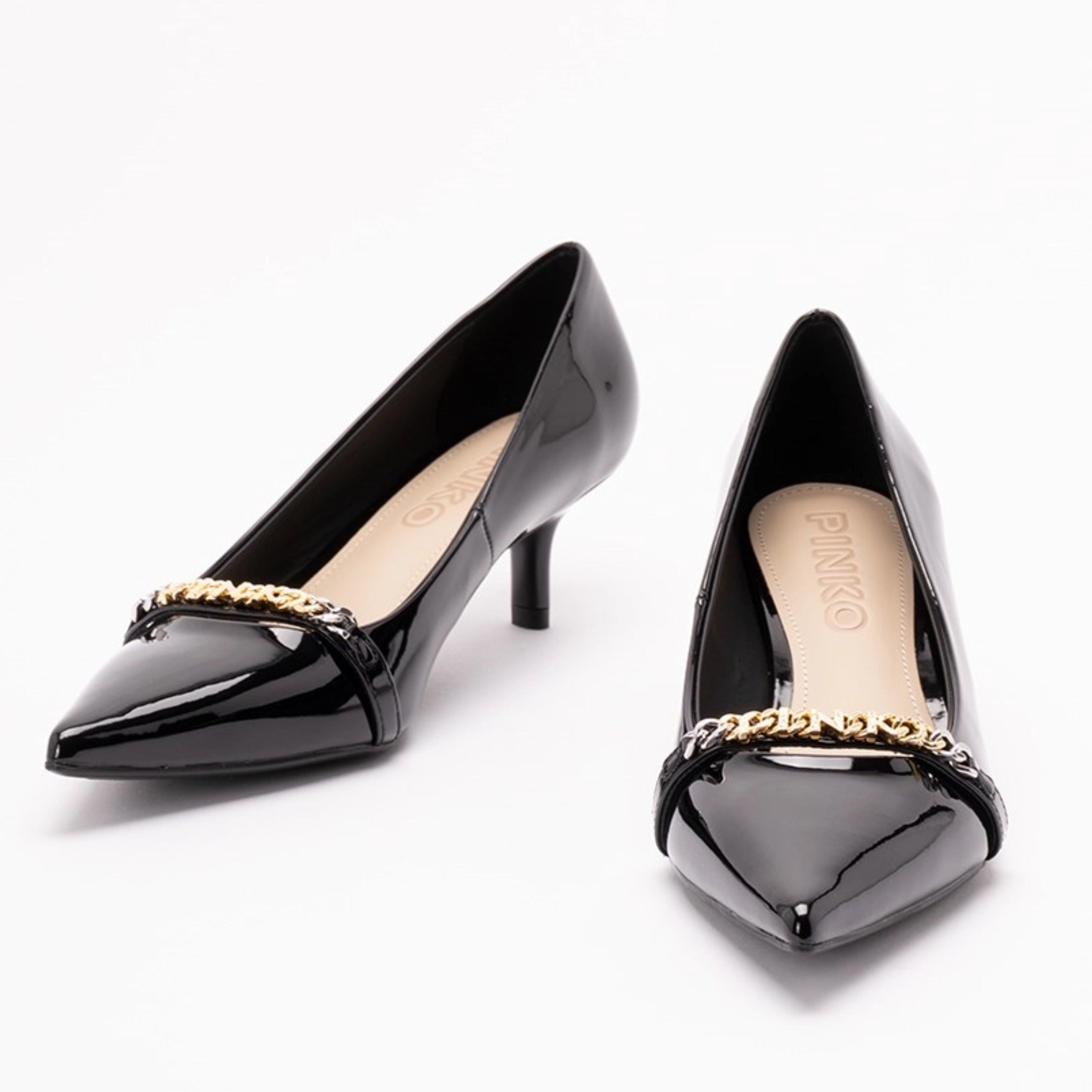 Дамски токчета Women’s heels 6 cm PINKO Gloria SD0365E002Z99 Black