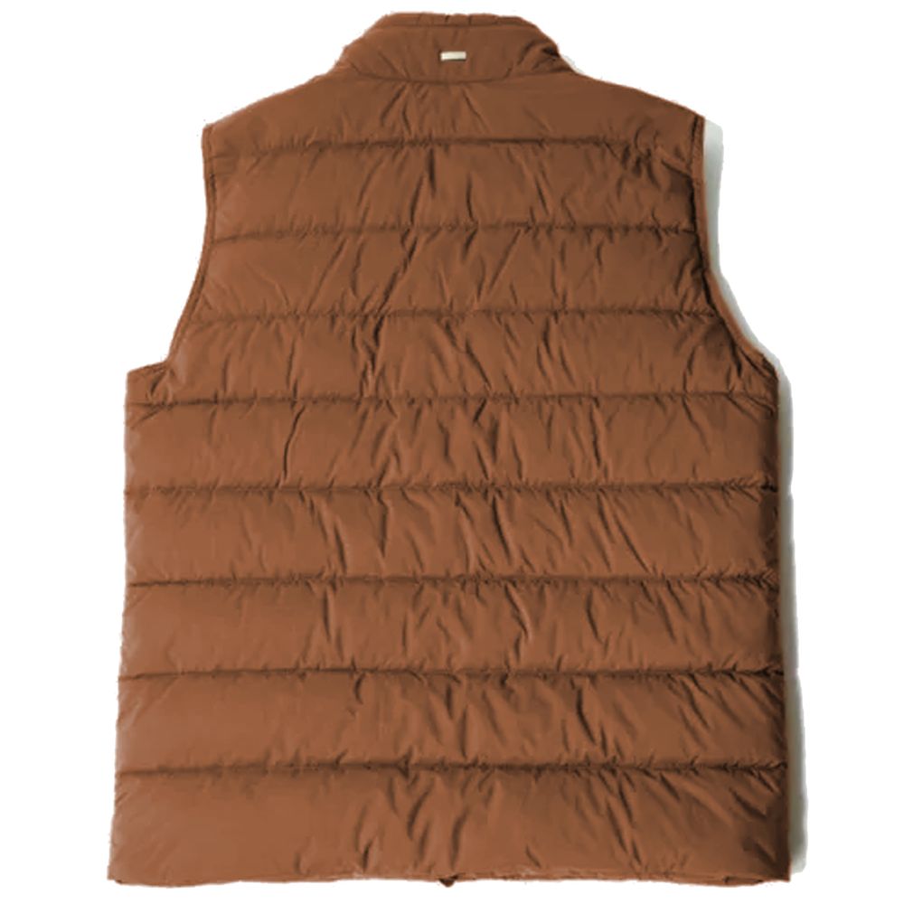 Herno Brown Nylon Vest