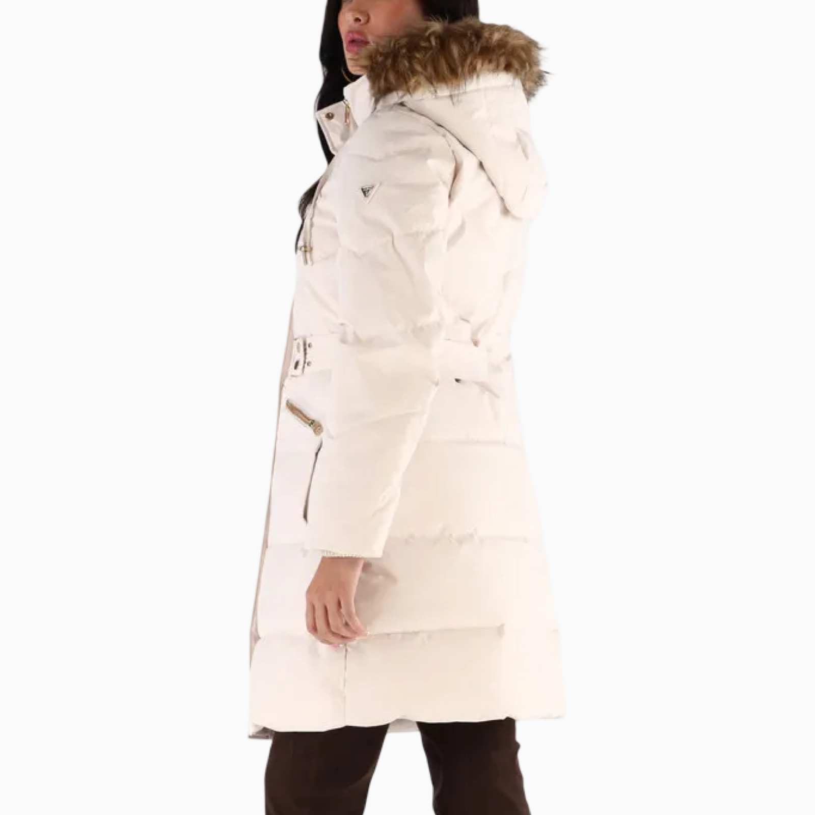 Дамско парка яке Guess Women Parka Jacket W5BL45 WGJR2 Side View