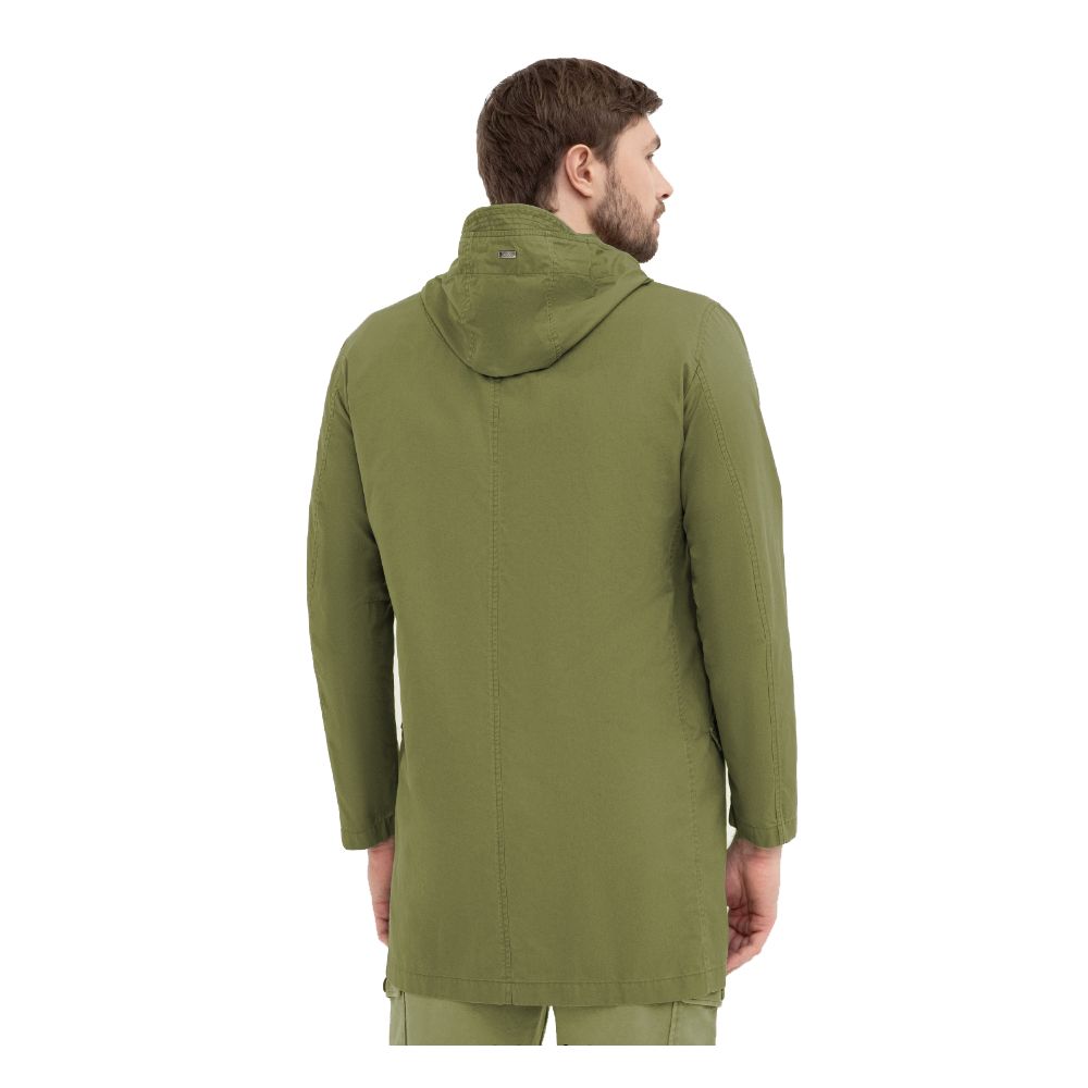 Herno Green Cotton Jacket