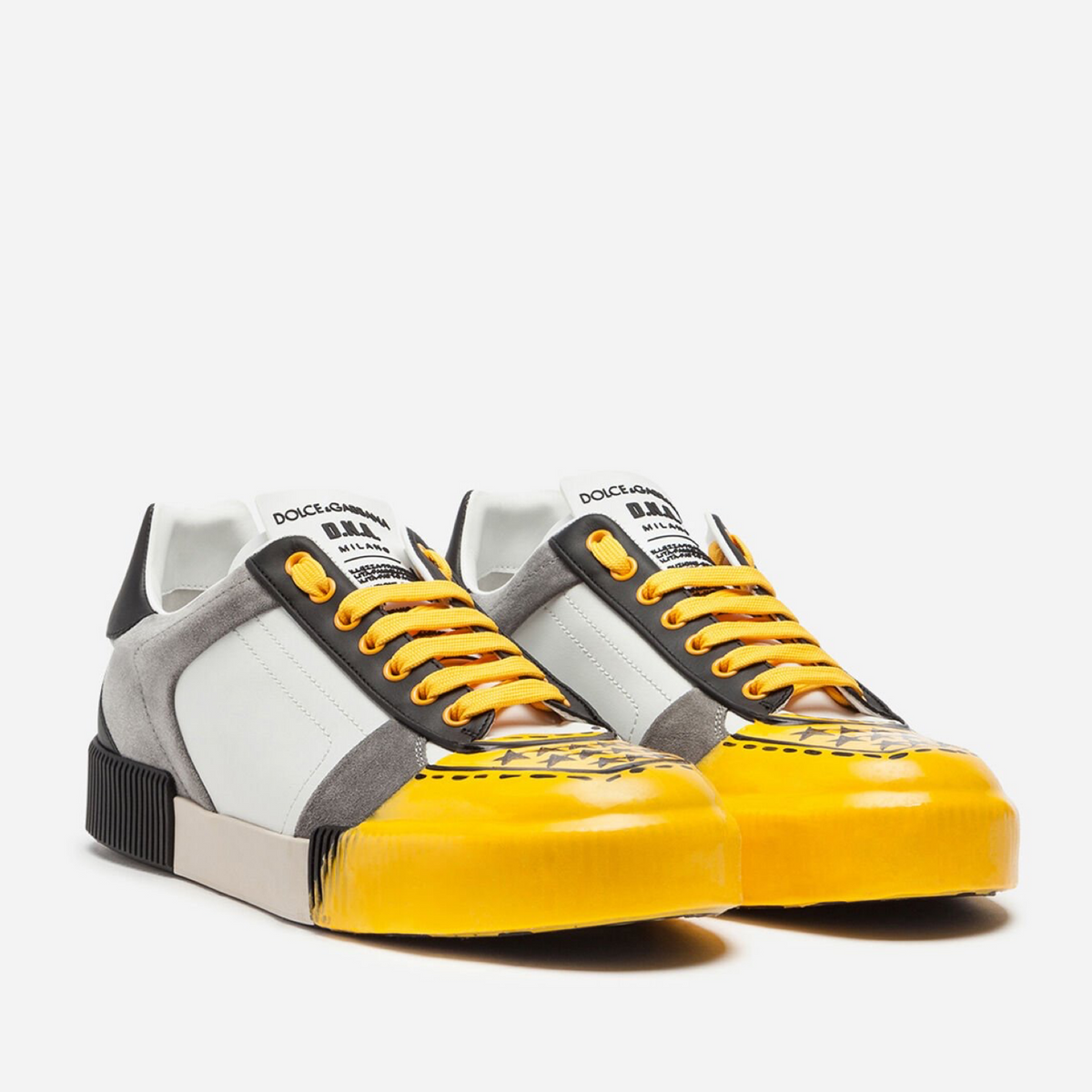 Dolce & Gabbana Miami DNA Men Sneakers Lateral View