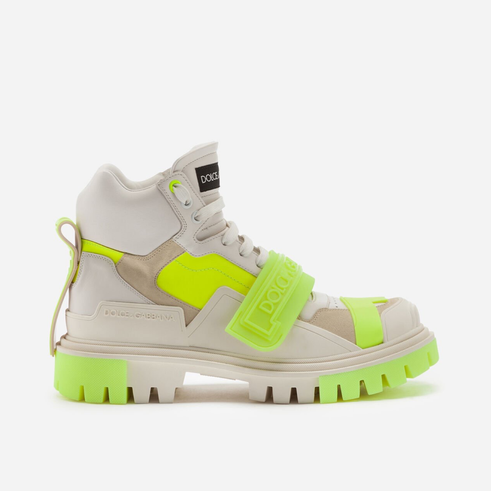 Dolce & Gabbana High Top Trekking Women Sneakers Lateral View
